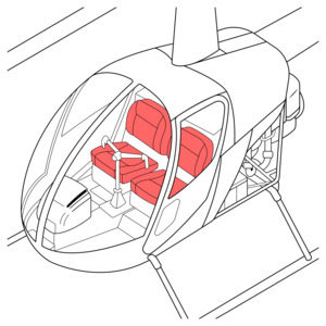 R22 Seat over cover set -Generation II