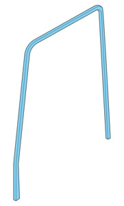 C172R Windlace Assy - Full Door