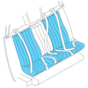 FWD Seat Assys, W/o Centre Seat