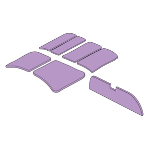 Headlining & Bulkhead Panels- Vinyl H125