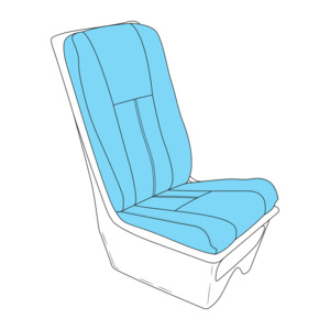 H125: Crew Seat Assy, Generation I