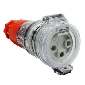 Cable Socket 3 Pin 32A 250V PDL Type 56 Series