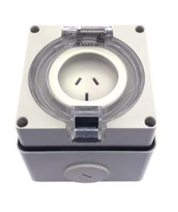 Wall Outlet Socket 3 Pin 15A PDL Type IP66