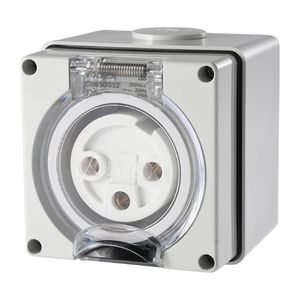 Wall Outlet Socket 3 Pin 32A PDL Type IP66