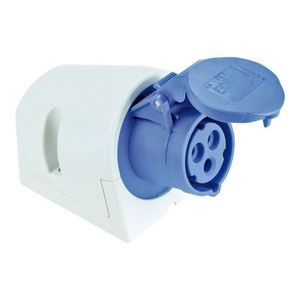 Ceeform 16A 3-Pin Panel Socket IP44