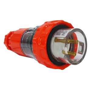 Cable Plug 3 Pin (Round) Straight 20A 250V PDL Type 56 Series