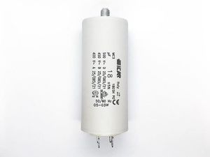 ICAR 18µF RUN CAPACITOR With Terminals