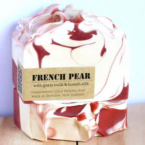 Skincare: Handcrafted Cold Process Soap French Pear