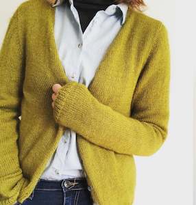 Touch: Touch Yarns 8ply Classic Cardigan #052 Adults Knitting Pattern