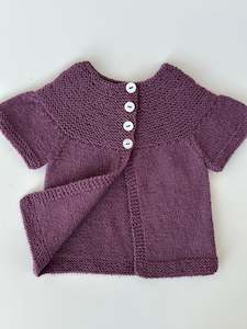 Touch: Touch Yarns Hepburn Cardigan #141 0-18 Month Knitting Pattern