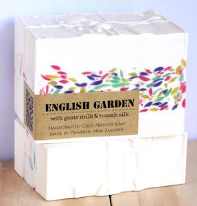 Handcrafted Cold Process Soap English Garden