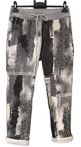 Anne + Kate Italian Patchwork Black 10-12