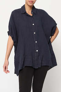 Anne Kate Tops: Anne + Kate Italian Umbria Linen Shirt