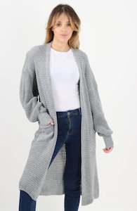 Anne Kate Tops: Anne + Kate Oversized Chunky Knitted Cardigan