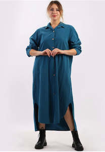 Anne Kate Dresses: Anne + Kate Italian Corduroy Shirt Dress