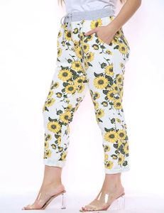 Size 10 14: Anne + Kate Italian Daisy Print Pant 10-12