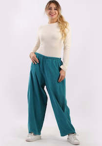 Size 10 14: Anne + Kate Cotton Wide Leg Corduroy Pant 10-16