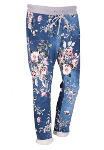 Size14 18: Anne + Kate Italian Rose Dark Denim  Pant 14-18