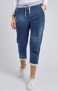 Anne + Kate Italian Plain Dark Denim Pants 16-20