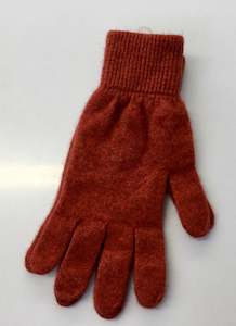 Possum Merino: Possum Merino Gloves Rust