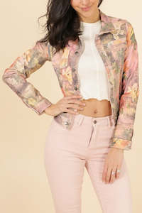 Onado Reversible Denim Jackets Anne Pink