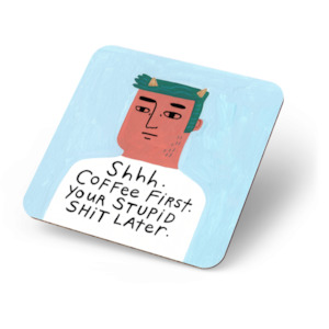 Frontpage: Disrupted Industries Funny Coasters