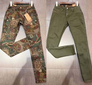 Reversible Denim Jeans: Zac & Zoe Reversible Jeans Sherryna Green