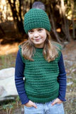 Yarn: Little Cupcakes Keeley Vest & Hat LF59, 1-10 years 12ply Knitting Pattern