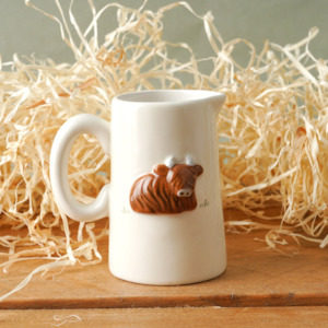 Gifts: Bramble Farm Highland Cow Milk Jug