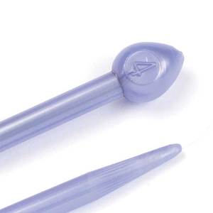 Haberdashery: Birch Knitting Needle Pearl 30cm