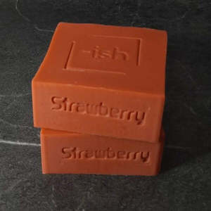 Squarish Soap Strawberry