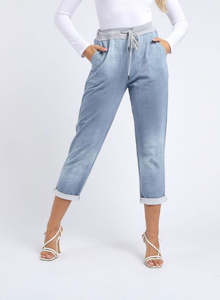 Anne + Kate Italian Plain Light Denim Pants 10-12