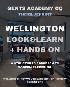 Technical Cutting Courses: Wellington - Technical Modern Barbering Workshop
