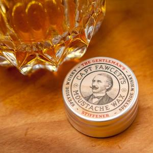 Gentleman's Stiffener Malt Whisky Moustache Wax
