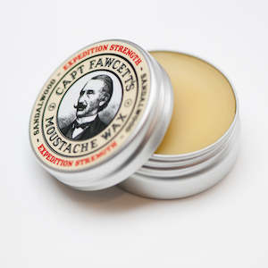Captain Fawcett Sandalwood Moustache Wax - Expedition Strength