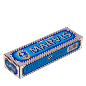 Oral Hygiene: Marvis Aquatic Mint Toothpaste