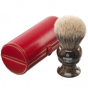 Kent Large Horn Handle Shaving Brush (H12)