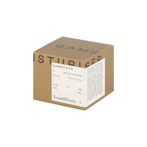 Mens Skincare Nz: Gameface Moisturiser 100ml Jar