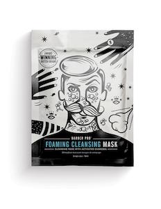 Barber Pro: Foaming Cleansing Mask With Activated Charcoal