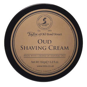 Taylor of Old Bond Street – Oud Shaving Cream Bowl (150 g)