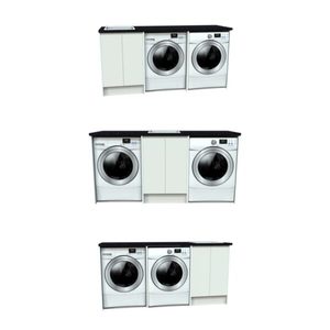 Laundry Drawers with Benchtop 1200mm