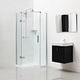 Black 1000 1000 Frameless Shower