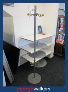 Office Accessories: PR6351  Grey  Coat Rack / Umbrella Stand