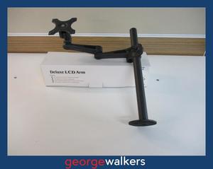 AB017 - Black Single Monitor Arm