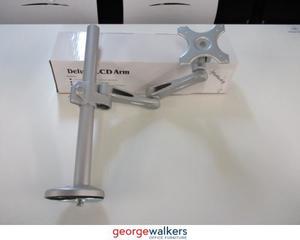 Office Accessories: AB005 - Silver Single Monitor Arm