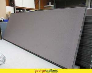 Partitions 1: PR3274 - Grey Desk Mounted Partition
