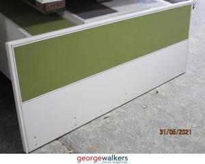 Partitions 1: PR1837 - Mix Coloured Desk Mounted Partition