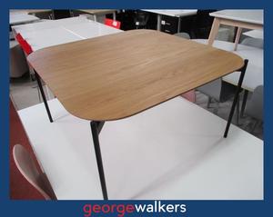 Coffee Tables: PR108 - NEW Black/Oak Coffee Table