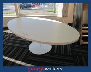 PR6045  Maple  Oval Coffee Table