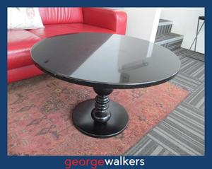 PR5698 - Black Gloss  Round Table